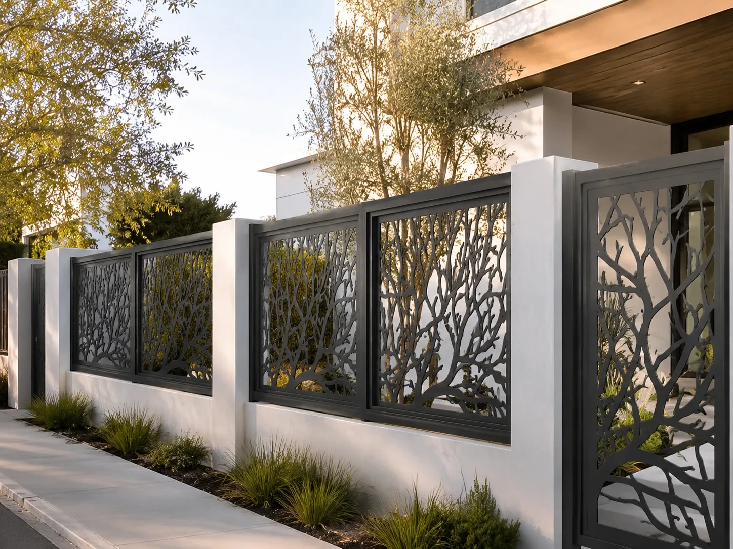 Laser-Cut Fencing