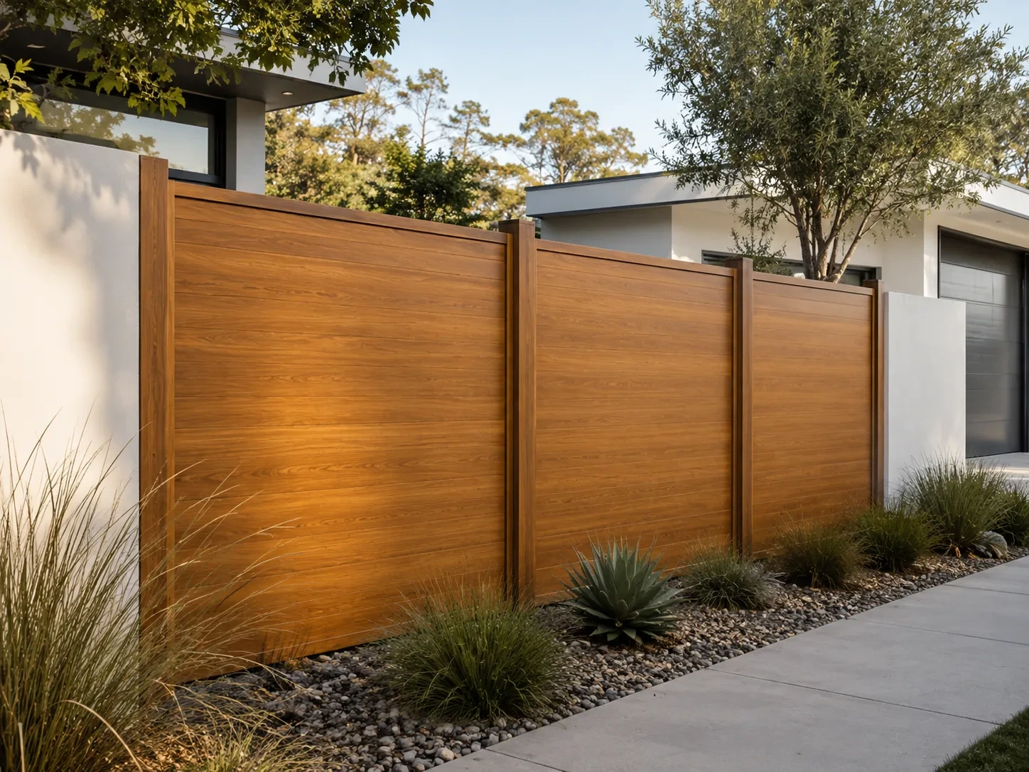 Wood-Like Fencing